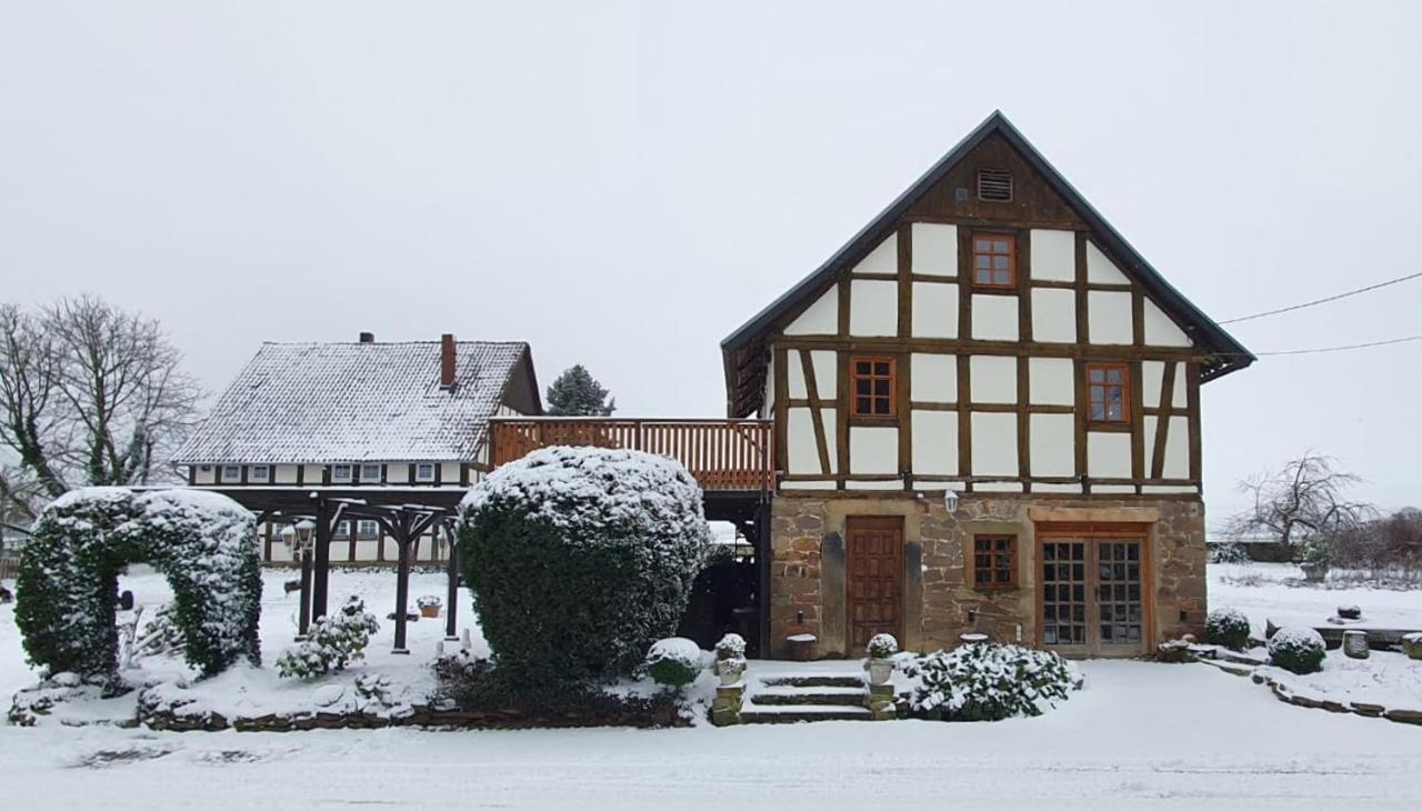 Ferienhaus Drakenhof Bad Salzuflen Buitenkant foto